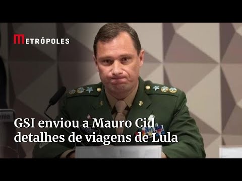 GSI de Lula enviou a Mauro Cid, aliado de Bolsonaro, detalhes de segurança de viagens do presidente