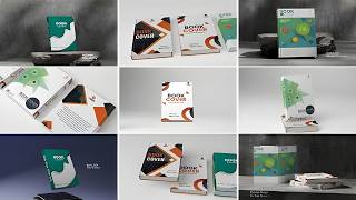 3D Book Mockup Animation - After Effects Template