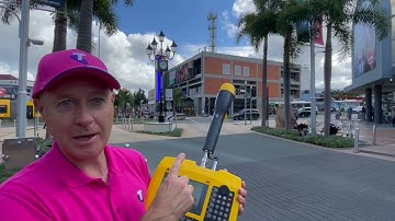 5G Measurement - Testing mmWave opp 5GIC in town square with Telstra