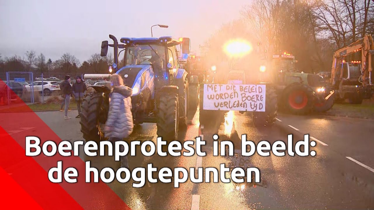 Een dag met boerenprotesten de hoogtepunten (of dieptepunten) YouTube Een dag met boerenprotesten de hoogtepunten (of dieptepunten) YouTube