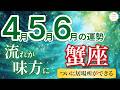 【蟹座4月〜6月☘️】好転確定！きつかった時期が終わり安心できる居場所が決まる🏠［運勢リーディング＆タロット＆オラクル］