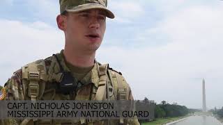 National Guard members on duty in Washington, D.C.