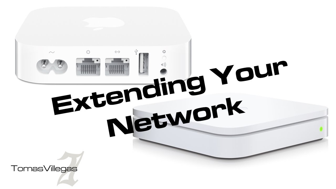 Extending Your Home Network Using Apple's AirPort Extreme & Express - How  To - YouTube