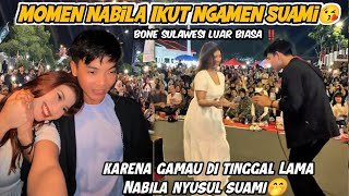 MOMEN GAMAU DI TINGGAL LAMA NABILA NYUSUL SUAMI KE BONE NGGA KUAT LDR LAMA MENDADAK NGAMEN
