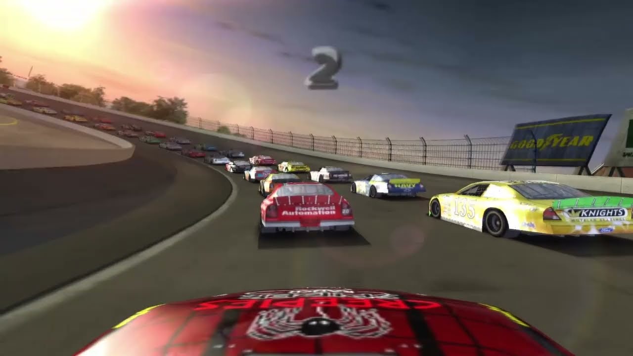 Red Ball Is Fun - Nascar 2005 Chase For The Cup - EPISODE 35   Season 2 - Week 9