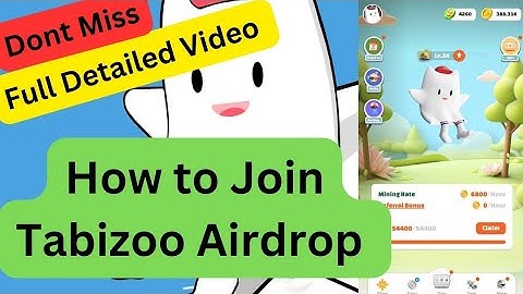 tabizoo Airdrop mining bot | today new update | free telegram mining bot | okx wallet connect