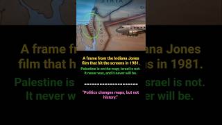 1981 Movie Map Predicted the Debate? | Palestine on the Map #shorts