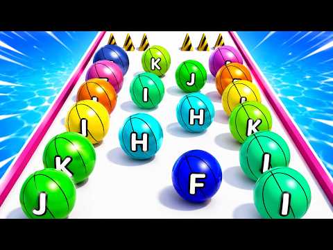 A to Z Hyper Casual Ball Run Game Episode 77