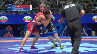 Qual. Gr - 67 Kg: A. Yuksel (Tur) V. D. Bolunov (Est)