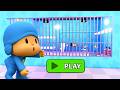 POCOYO PRISON RUN! Obby Roblox Speedrun Gameplay No Death