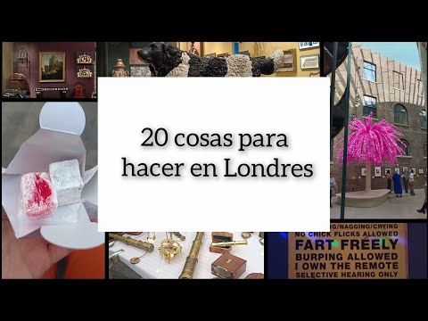 Video: Las 20 mejores cosas para hacer en Londres