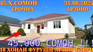 видео: Хонахои Фуруши!!! кредит аз 24 000 сомон (31.08.2025) аз Душанбе ва дигар Шахру Нохияхои Чумхури ТЧК картинка: Хонахои Фуруши!!! кредит аз 24 000 сомон (31.08.2025) аз Душанбе ва дигар Шахру Нохияхои Чумхури ТЧК