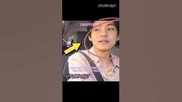 TAEHYUNG was watching her😲😂 #bts #taehyung #jin #jungkook #rm #shorts #shortsfeed