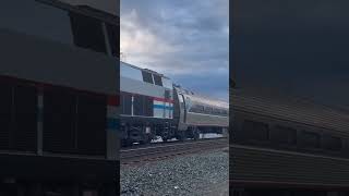 Amtrak 283 with a push pull configuration! Last night #amtrak #train #csx #railroad #trainspotting