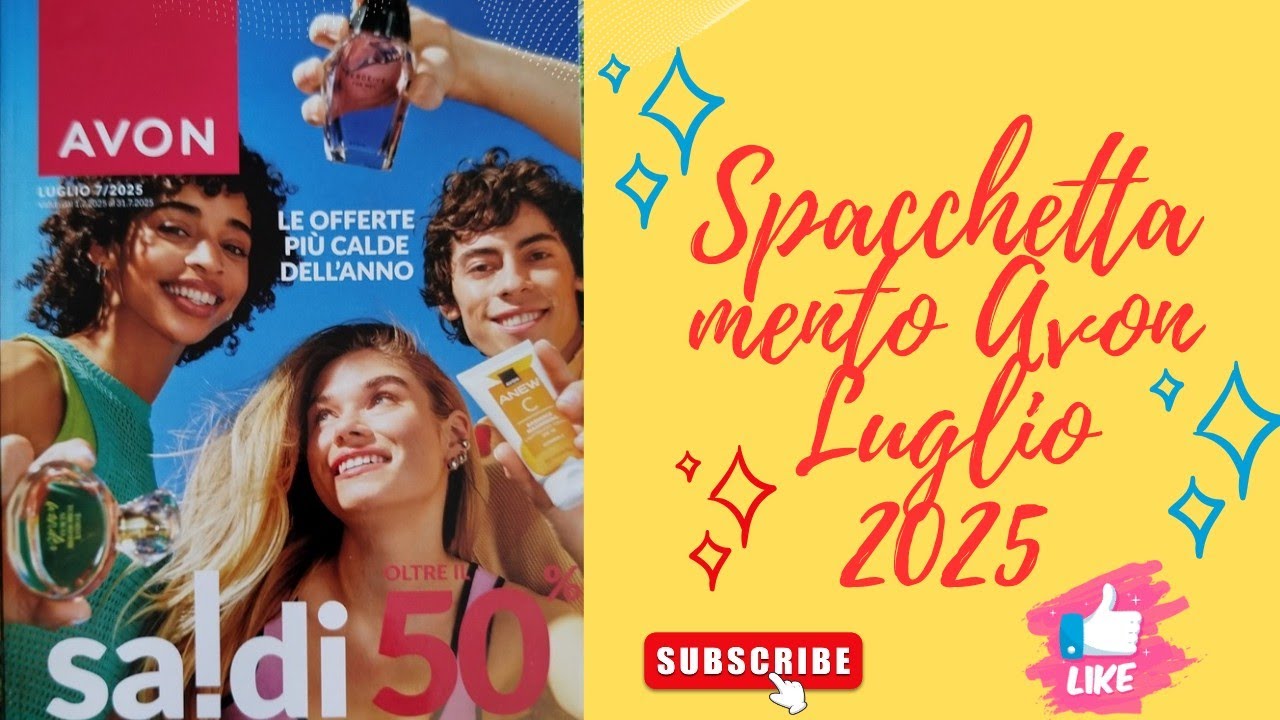 Avon Beauty💋💄 Spacchettamento#Avon#Luglio2025 Spoiler della prossima Campagna