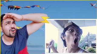 BRYAN FURRAN - PERTARUNGAN LANGIT: LAYANG-LAYANG| SKY BATTLE KITE FIGHTING | REACTION DREAMERS VLOG
