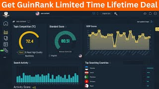 GuinRank Lifetime Deal $70 - A professional toolkit for SEO Content Kings | SEO Tool Lifetime Deals