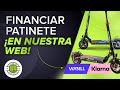 Como financiar desde la web Tallerdelpatinete.es