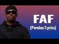FAF Werenoi Paroles Lyrics 