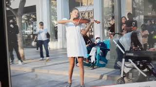 Karolina Protsenko Violin Cover Paino Guitar in October 20th 2021My Whole Family