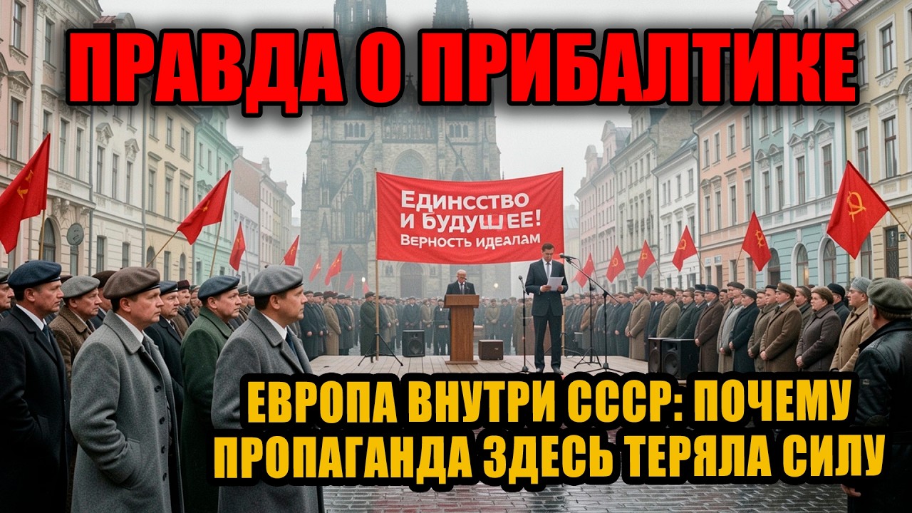 Почему в Прибалтике советская пропаганда НЕ РАБОТАЛА — секрет, который скрывали
