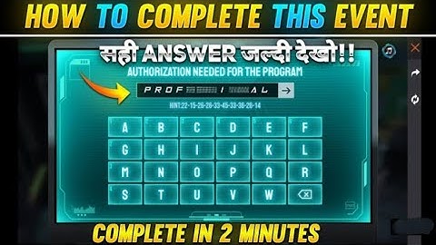 FREE FIRE NEW EVENT | HOW TO COMPLETE PUZZLE EVENT IN FREE FIRE | MOCO PUZZLE EVENT | FF NEW EVENT