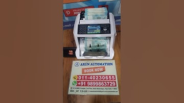 Top Model Cash Counting Machine Touch Pro with Exclusive Feature