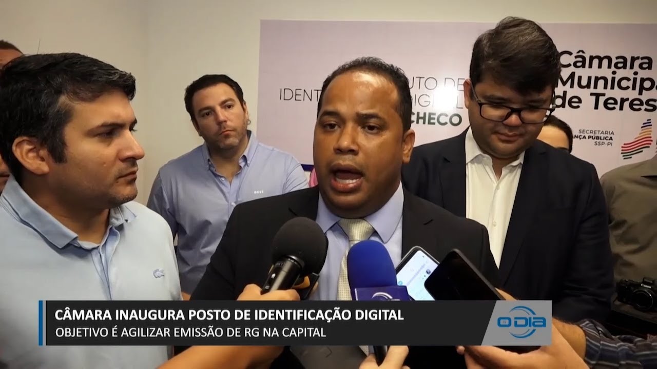 Câmara inaugura posto de identificação digital para emissão de RG 03 07 2023