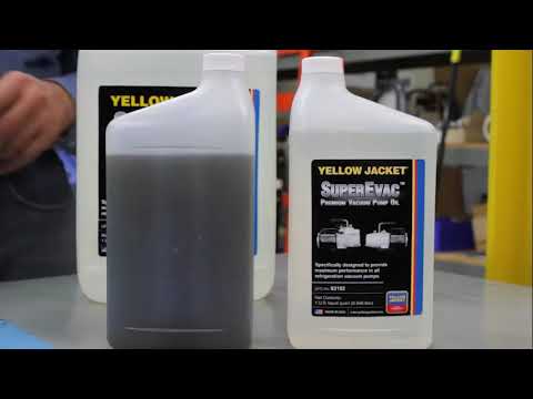 Yellow Jacket Vacuum Pump Oil Capacity