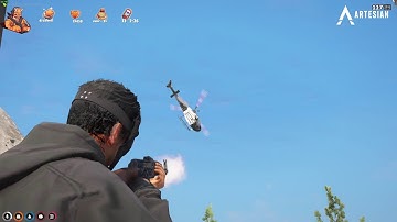 CLeanbois Blow Up Police Helicopter (NOPIXEL)