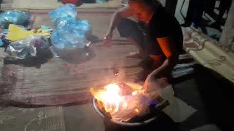 Làm then giải hạn của dân tộc nùng