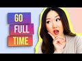 How to be a FULL TIME Content Creator (Things I WISH I Knew Before I Started...)