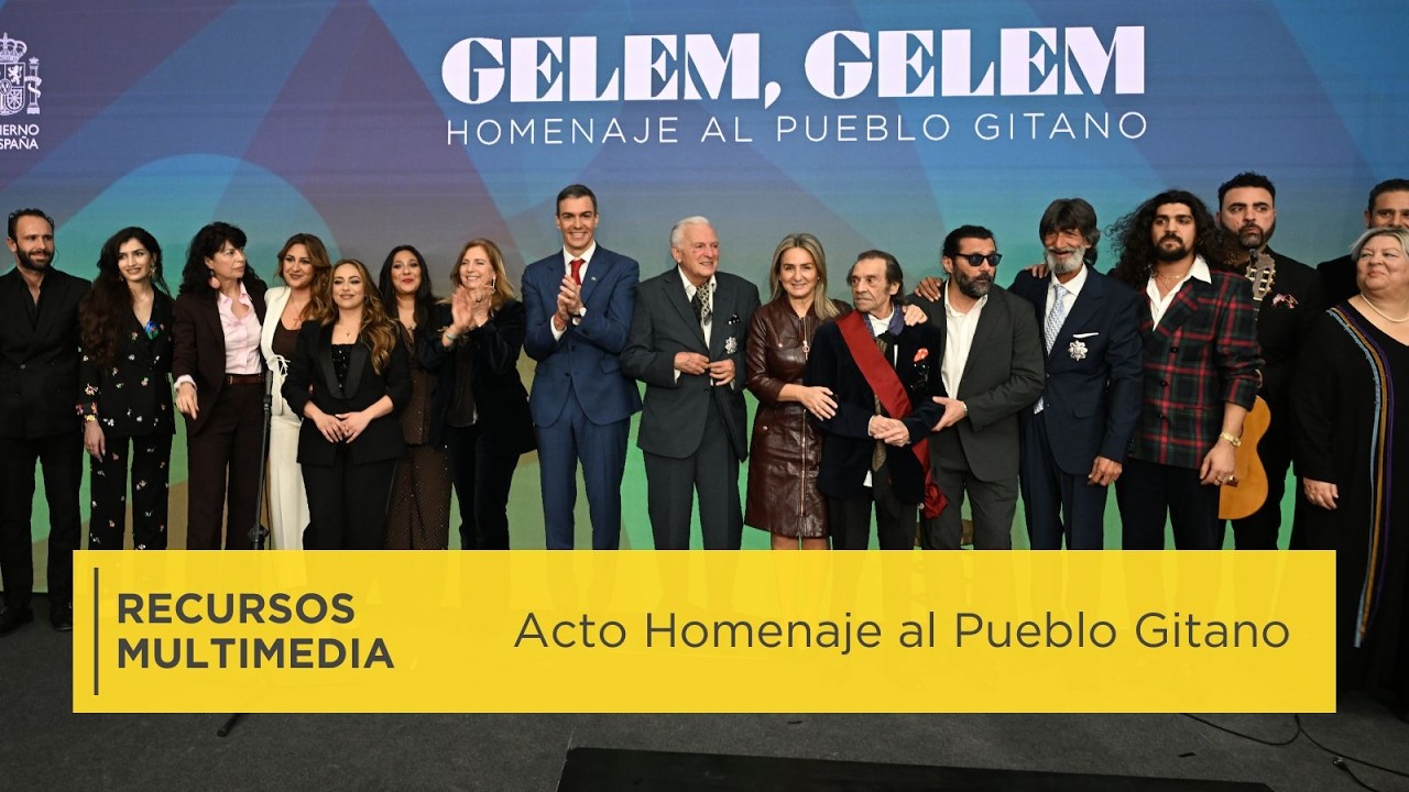 Acto Homenaje al Pueblo Gitano | Recursos multimedia