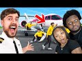 Mr. Beast Last To Take Hand Off Jet, Keeps It! | REACTION