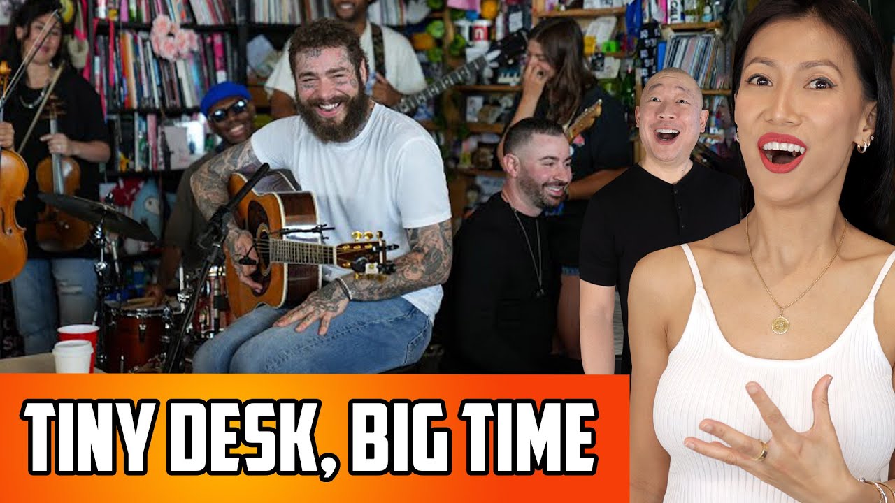 Post Malone - Tiny Desk Concert Reaction | Live With NPR! Post Malone - Tiny Desk Concert Reaction | Live With NPR!