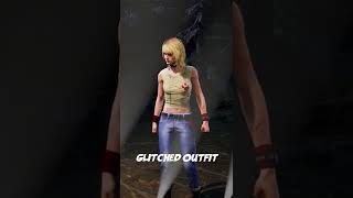 Using regular outfits compared to glitched outfits - Dead by Daylight