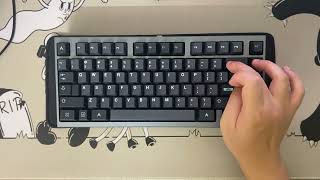 TKD Pt.1/75: Cherry Retool Brown on PC Plate and GMK Arch