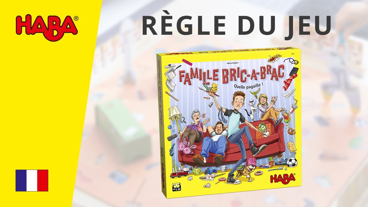 Jeu Famille Bric-à-Brac - Quelle pagaille !