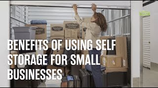 How Self Storage Can Help Small Businesses