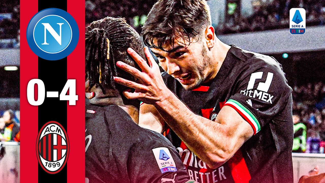 ⁣The Leão Díaz Show: FOUR-NIL | Napoli 0-4 AC Milan | Highlights Serie A