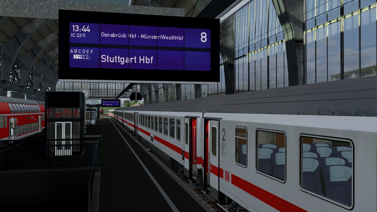 Train Simulator 2024 Führerstandsmitfahrt  IC 2311 - nach Stuttgart Hbf (2022)