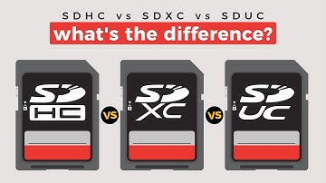 SDHC vs SDXC vs SDUC - The Difference Between Memory Cards