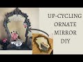 UP-CYCLING ORNATE MIRROR + REDESIGN WITH PRIMA TRANSFERS