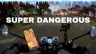 Ep.13 | Dangerous Cold Weather Motorcycle Riding | Tasmania Motorcycle Tour