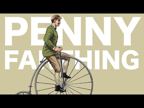 Video: Was de penny farthing de eerste fiets?