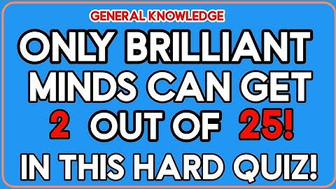 Only seniors with 200+ IQ CAN GET 3 🤯 OUT OF 30 in this HARD QUIZ ⁉️
