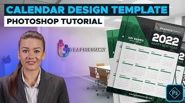 2022 Calendar Template Tutorial in Adobe Photoshop