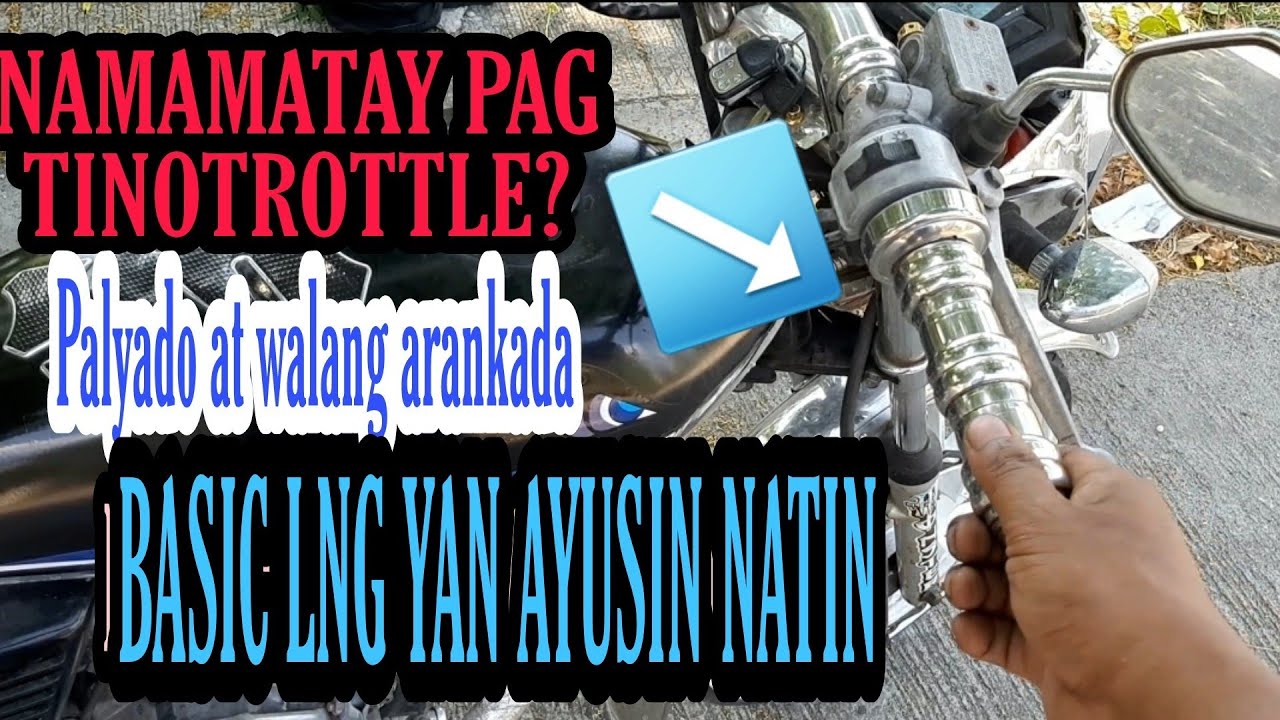 BAKIT NAMAMATAY PAG ginagasulinahan or tinotrottle ang motor? tara gawin natin basic