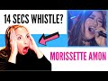 I want to know what love is" 🤯 Morissette Amon |  Vocal Coach REACTION & ANALYSIS (captions)