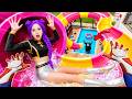 Pretty K-POP Girls &amp; Spider-Man Escapes the Ghost Hunter (POV Romantic Funny Drama)
